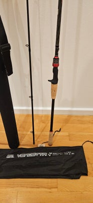 Spinnestang, Abu garcia vendetta, Perfekt stand 
Ny pris 750 kr 

https://fiskedeal.dk/t/baitcasting