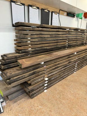 Planker, Azobe, Azobe planker på 45x125-175x2600mm pæne og rette. Pris er pr stk. bolværk jerntræ sp