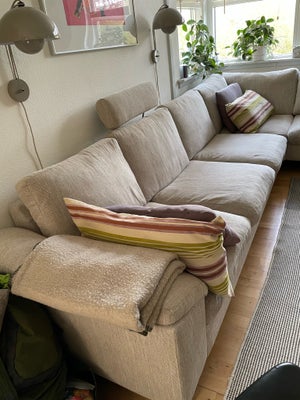 Sofa, Sælger denne store, venstrevendte sofa fra Ilva i beige.

Lange side måler: 290 cm
Korte side 