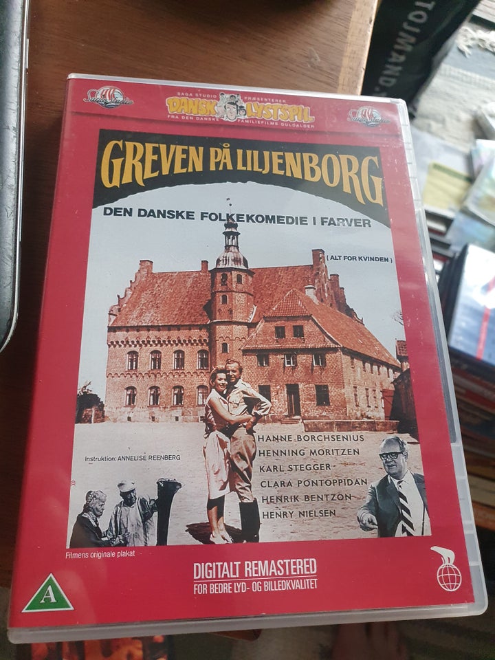 Greven fra liljenborg, DVD, familiefilm