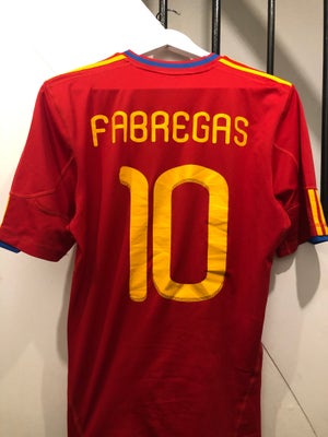 Fodboldtrøje, Fodboldtrøje, Spanien, str. M, Sælger denne Spanien trøje fra 2010/11
Fabregas 10 på r