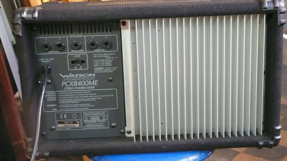 Powered mixer 8 channel, Watson PCX8400ME