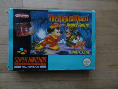 The magical quest starring mickey Mouse Snes, Super Nintendo
