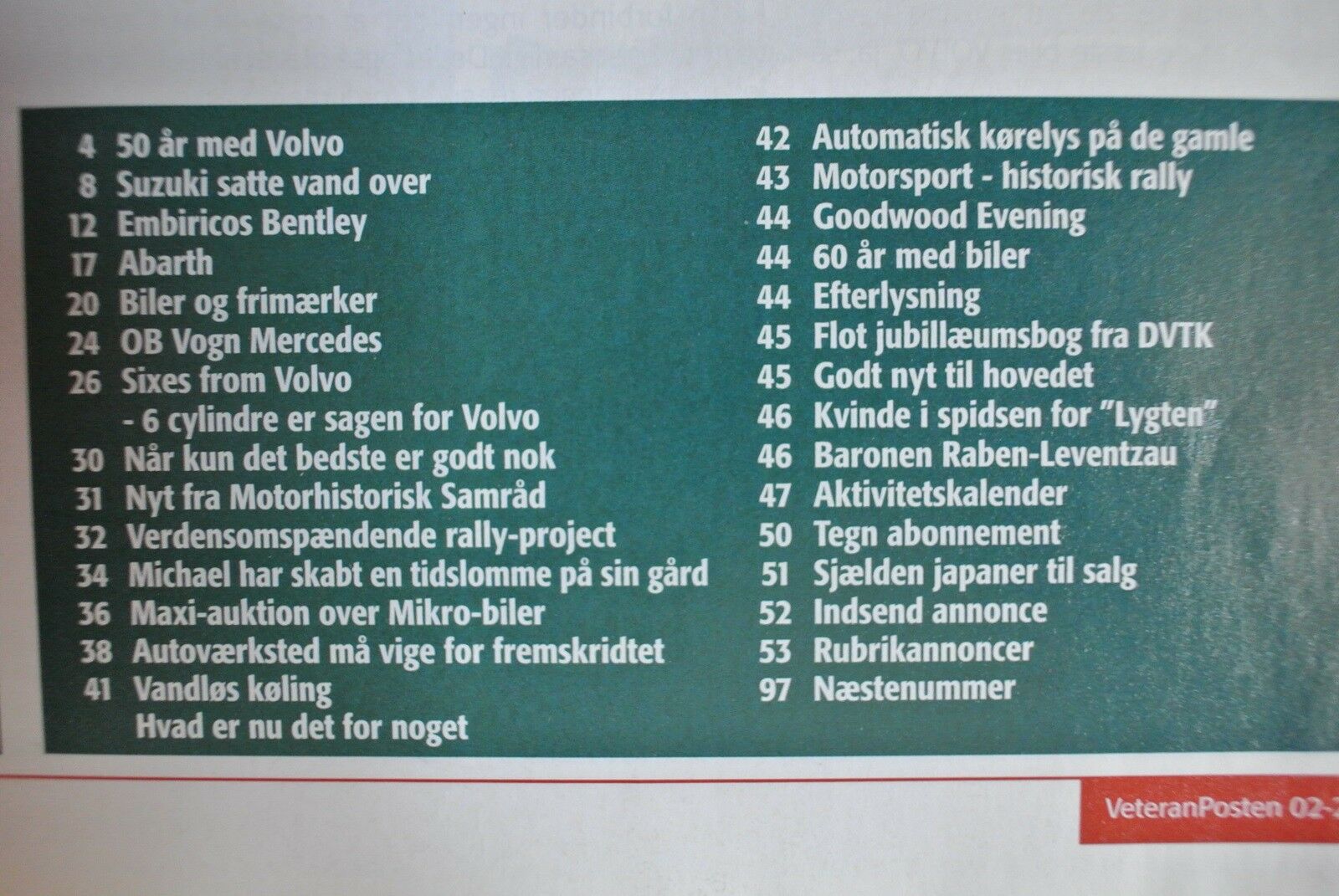 veteranposten nr. 2013 7. årgang, - dba.dk - Køb Salg af Nyt Brugt