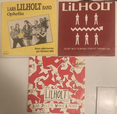 Single, Lars Lilholt, gi det blå tilbage, lad julen vare længe, ophelia, Pop, Single, Lars Lilholt, 