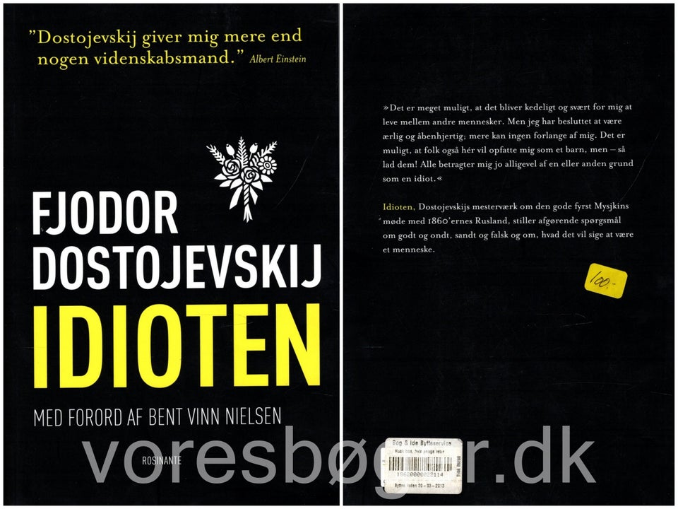 Idioten, Fjodor Dostojevskij, – – Køb og Salg af og Brugt