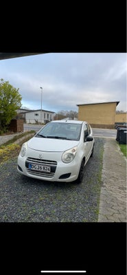 Suzuki Alto, 1,0, Benzin, 2011, km 155583, hvid, aircondition, ABS, airbag, 5-dørs, centrallås, serv