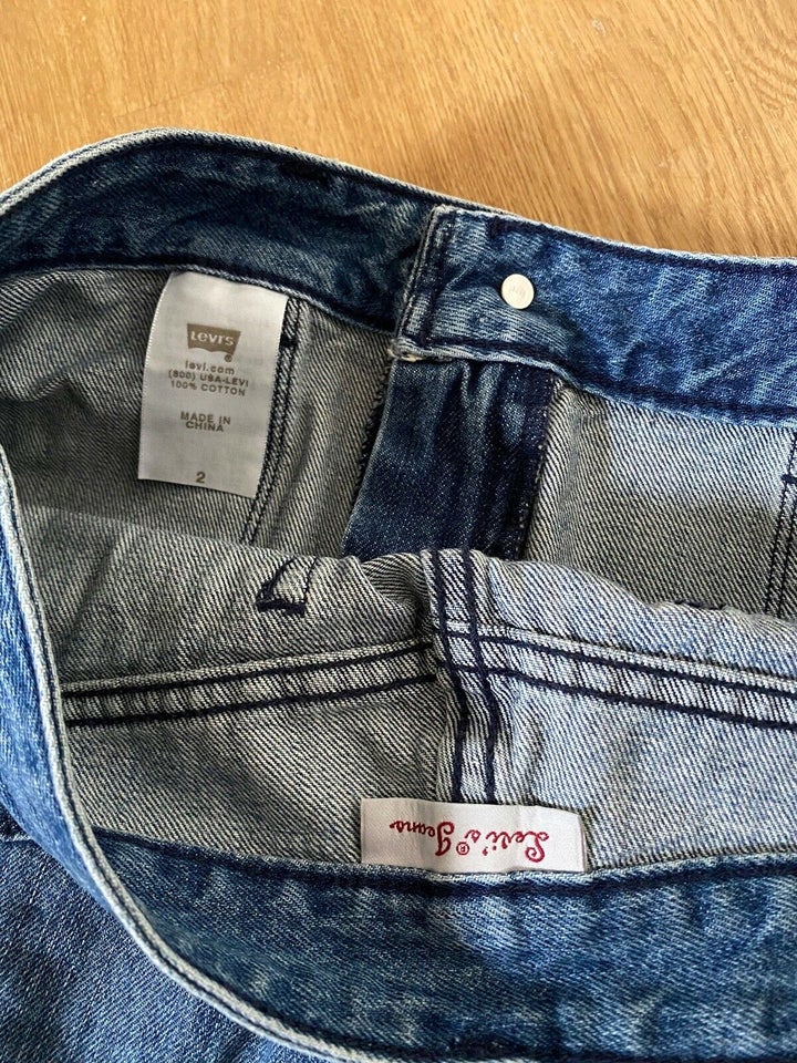 Denimnederdel, str. 34, Levis