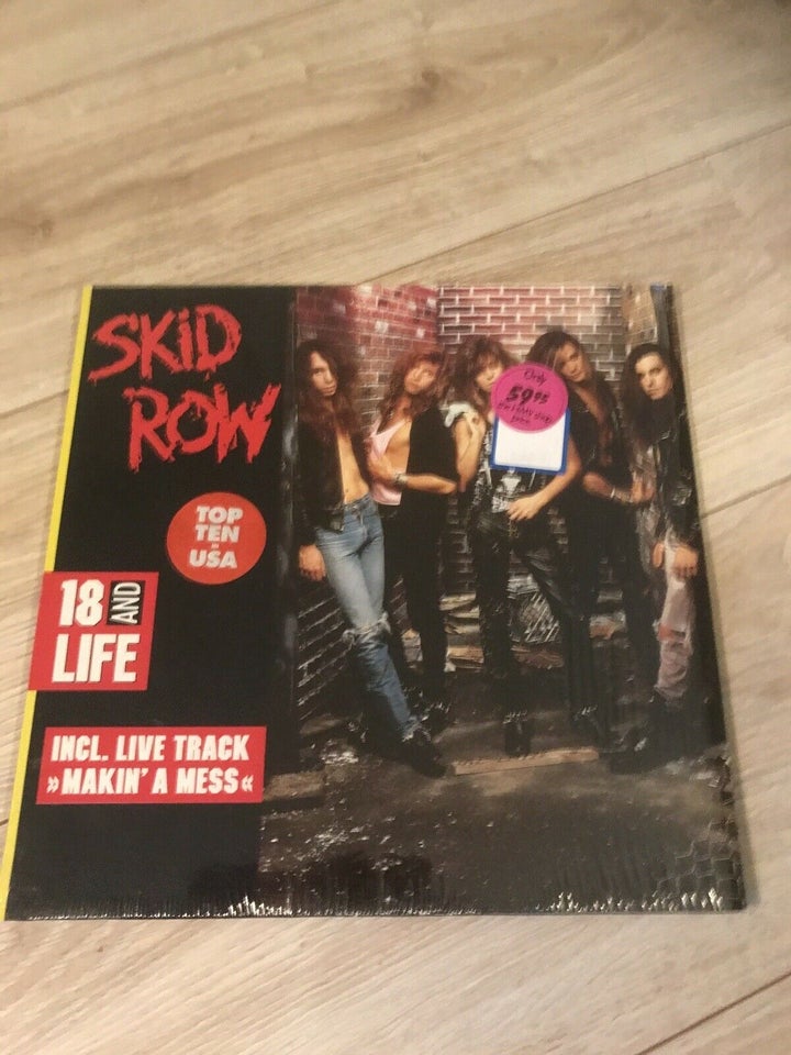 Maxi-single 12", Skid Row, 18 And Life