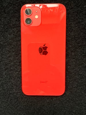 iPhone 12, 64 GB, PERFEKT iPhone i "Rød” farve sælges!. Telefonen er i perfekt stand da den har være