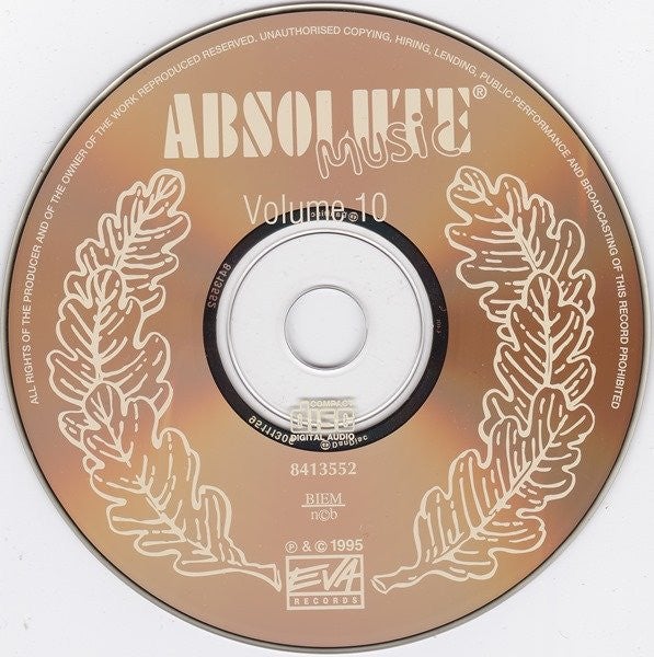 Various – Absolute Music 10: Absolute Music 10, andet