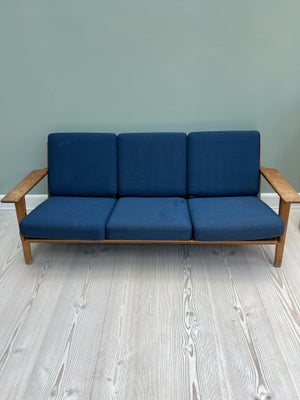 Wegner, Model 290/3, Sofa, Hans J. Wegner sofa. Model GE290/3. Udført i egetræ. God stand - ingen sk