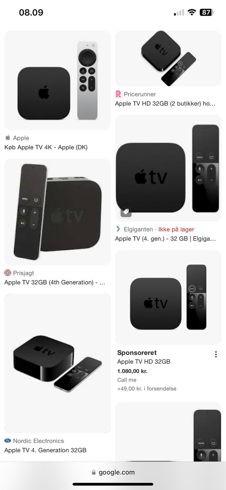 Appel tv købes -fra generation 4 og ad – dba.dk – og af Nyt og Brugt