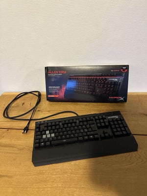 Tastatur, Sælger dette fine HyperX gamer tastatur:) Rigitg god stand og virker som det skal 


Skriv