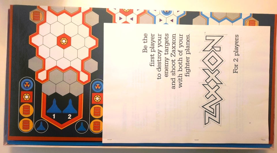 Zaxxon (1982) Milton Bradley, brætspil