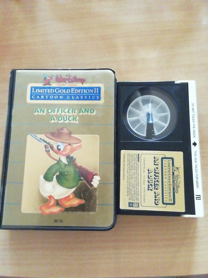 Tegnefilm, Betamax, instruktør Walt Disney