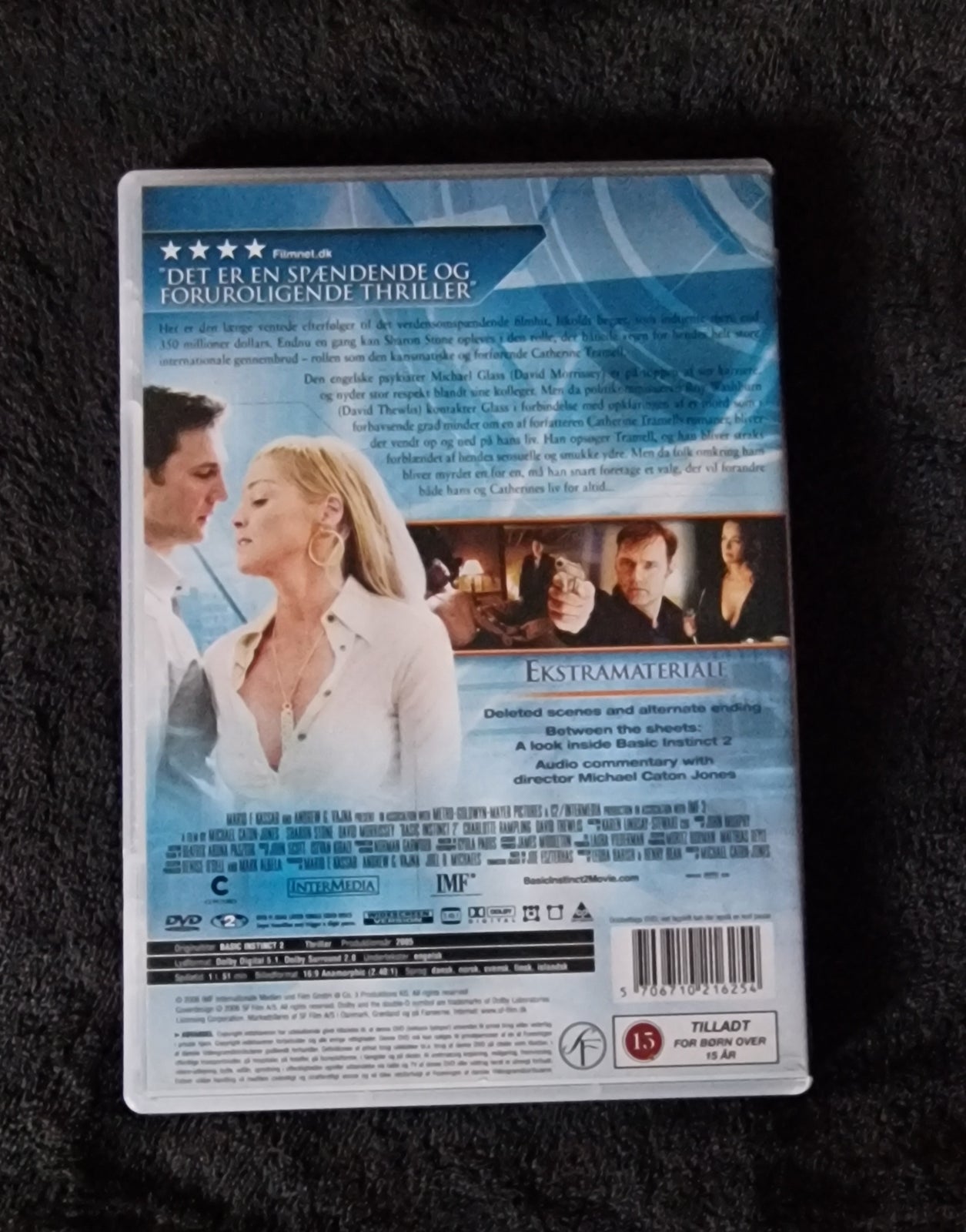 Iskoldt begær 2 (Basic Instinct 2), instruktør Michael Caton-Jones, DVD –  dba.dk – Køb og Salg af Nyt og Brugt