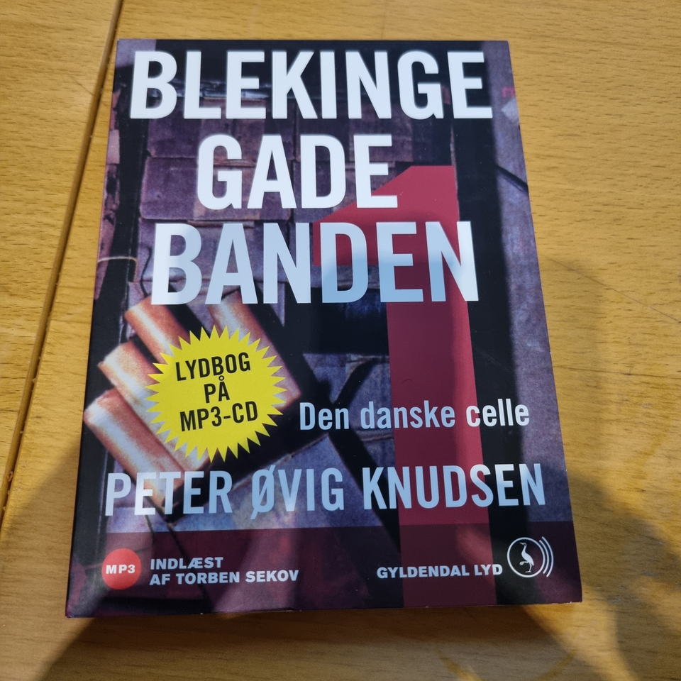 Blekinge Gade Banden, Peter Øvig Knudsen, Lydbog