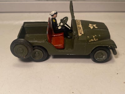 Modelbil, Tekno Willys Jeep Nr 814 - US Army Military  Police, skala Nr 814, 
Se alle billeder før d