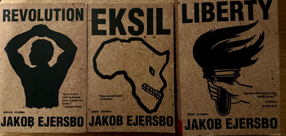 Eksil. Revolution. Liberty. 3 bind, Jakob Ejersbo, genre: