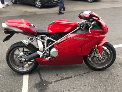 Ducati, Ducati 999, 999 ccm, 126 hk, 2004, 3200 km, Rød, u.afgift, Ducati 999 rød, nær nystand. Kun 