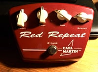 Delay Echo pedal, Carl Martin Red Repeat