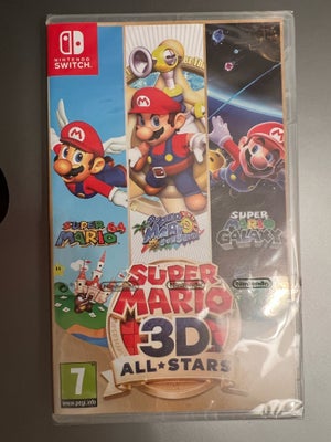 Super Mario 3D All Stars, Nintendo Switch, Stadigvæk plomberet med kvittering

Super mario 3D all st