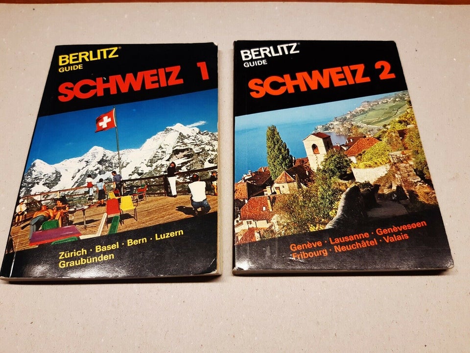 Schweiz 1 og 2 , Berlitz, anden bog