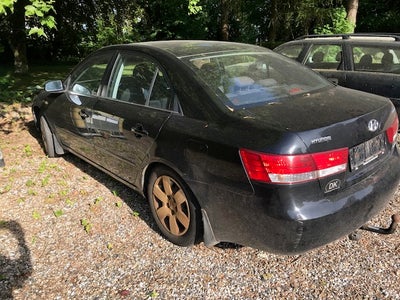 Hyundai Sonata, 2,0 CRDi GLS, Diesel, 2008, km 350000, sort, træk, nysynet, klimaanlæg, aircondition