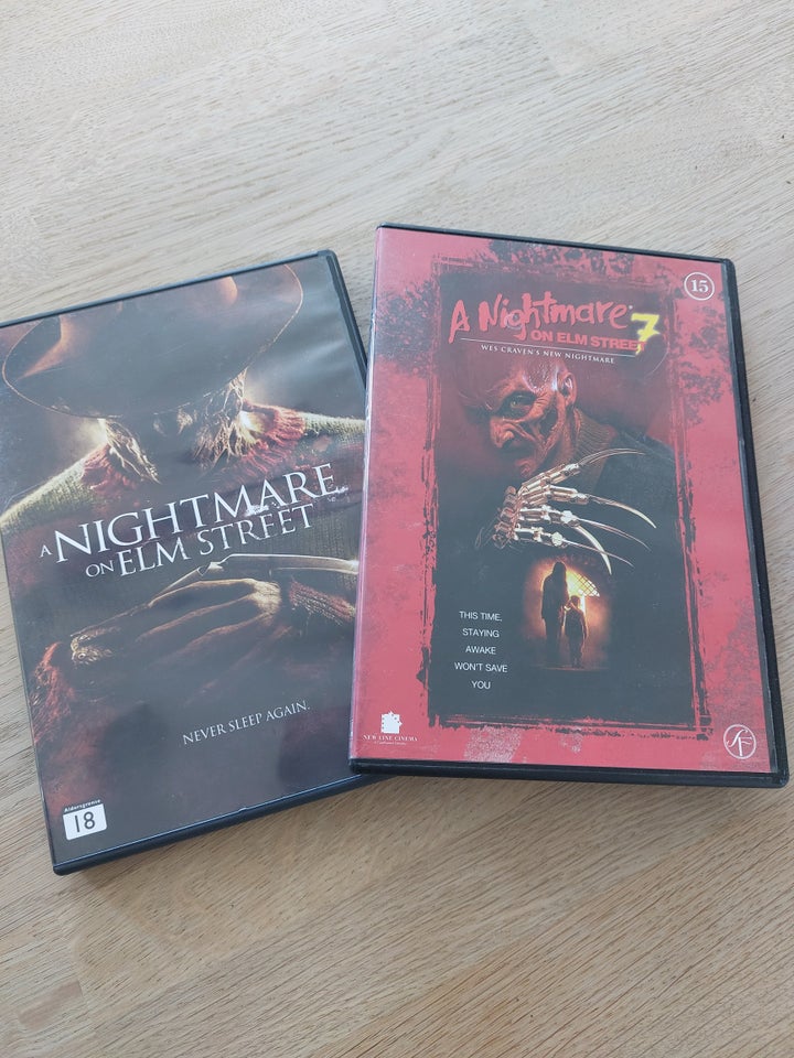 A nightmare on elm street, DVD, gyser