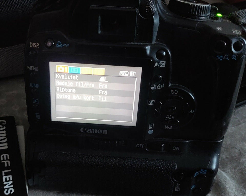 Canon, 400D, (18-55) x optisk zoom