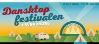 Dansktop festival billetter