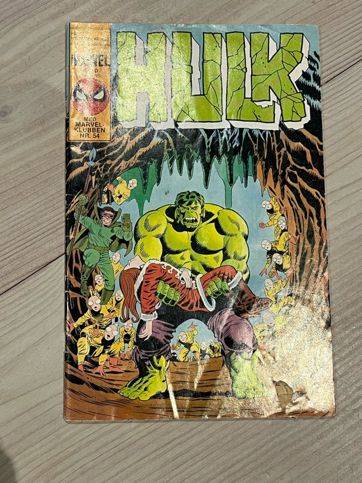 Hulk 10/85, Tegneserie