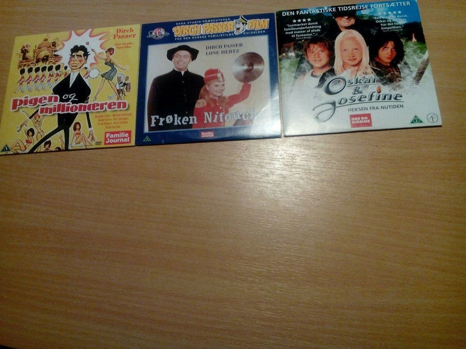 6 film i pap cover, DVD, andet
