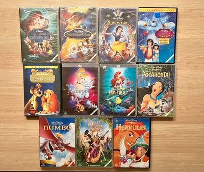 Disney klassikere, DVD, eventyr