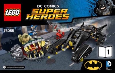 Lego Super heroes, Lego 76055 Batman: Killer Croc Sewer Smash

Sættet ligger optalt i en lynlåsposer