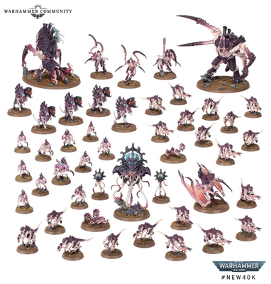 Warhammer, 40.000 40k Tyranids fra Leviathan, Stadig på ramme.

Til dig der gerne vil starte Tyranid