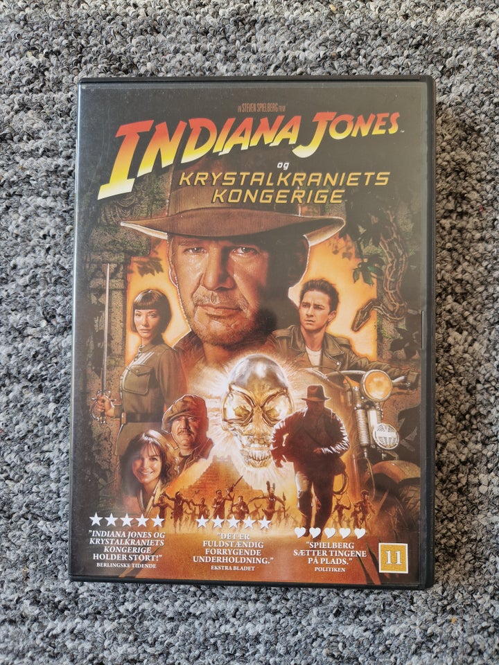 Indiana.jones(krystalkraniets kongerige), DVD, eventyr