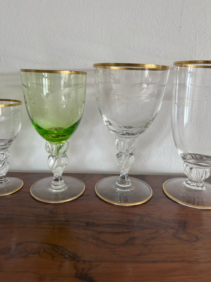 Glas, Mågestel vinglas, Holmegaard Kastrup