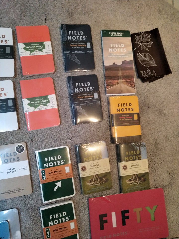 Andre samleobjekter, Field notes limited editions.