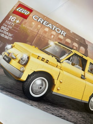 Lego Creator, 10271, Helt ny Lego Creator Expert Fiat 500..

Aldrig åbnet og god som ny..