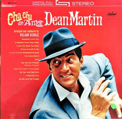 LP Dean Martin Cha Cha de Amor dba.dk K b og Salg af Nyt og