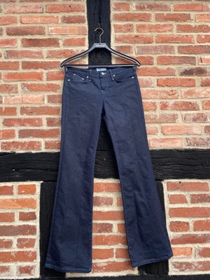 Bukser, Lee, str. 28,  Mørkeblå,  Jeans,  Næsten som ny, Flotte Lee bukser med bootcut. W28 L33
Rice