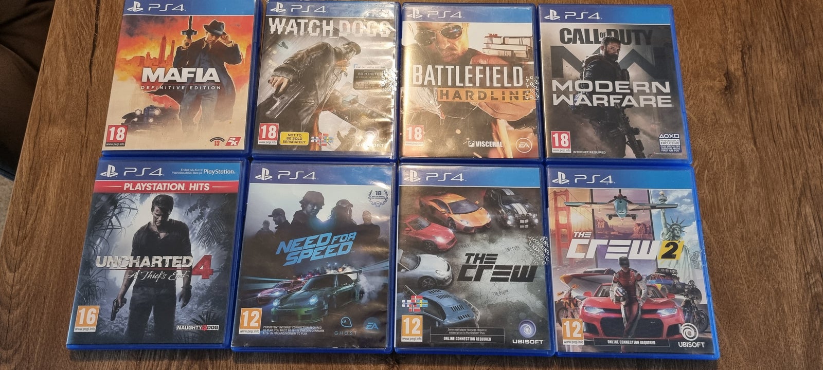 Forskellige spil, PS4 – dba.dk – og Salg Brugt