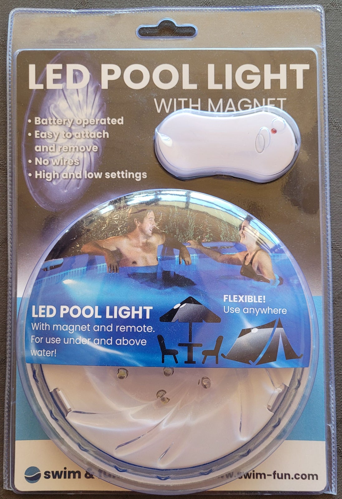 LED Pool Light, Swim & Fun