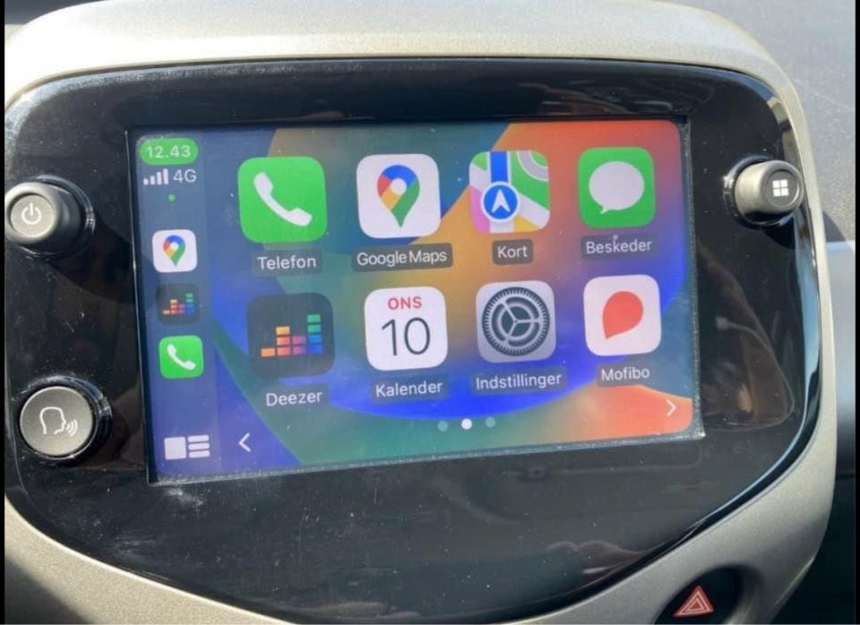 andet mærke Org. Apple Carplay radio til Aygo, C1 og 108,