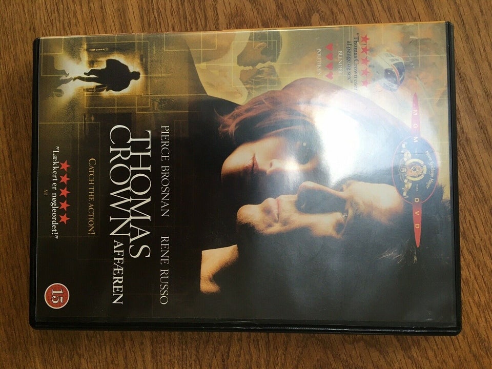 Thomas Crown affæren, DVD, thriller