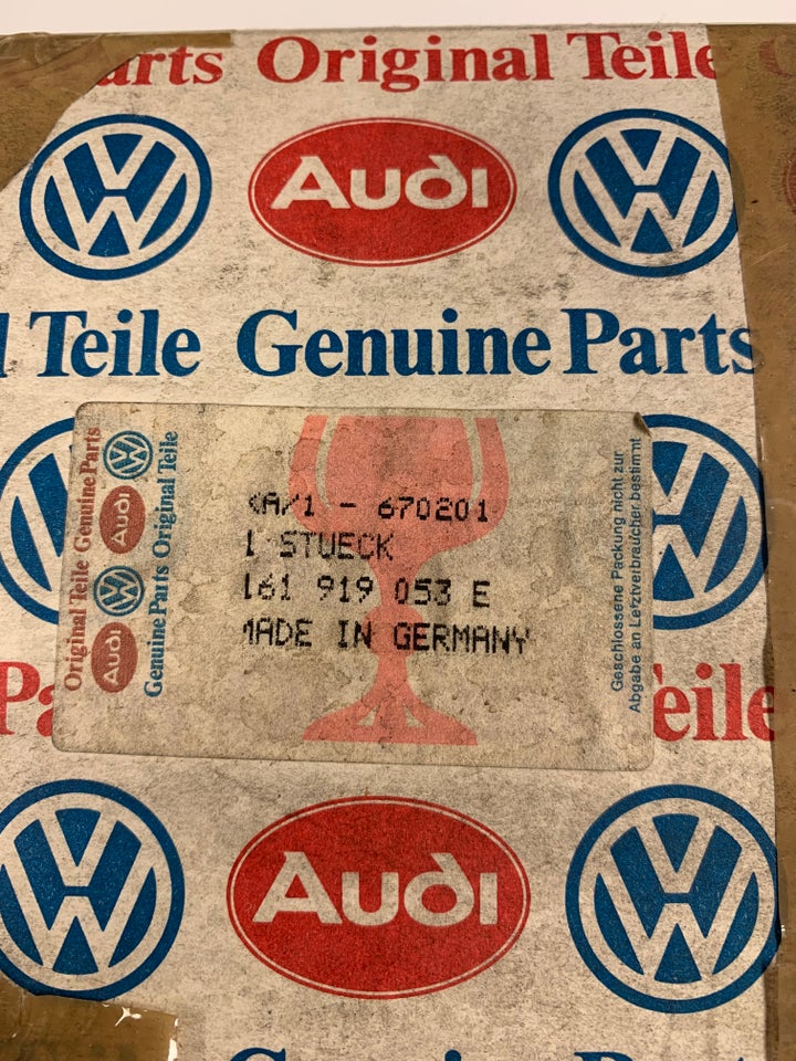 Andre reservedele, Instrumenthus, VW Golf 1