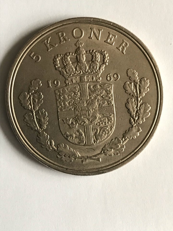 Danmark, mønter, 5 kr