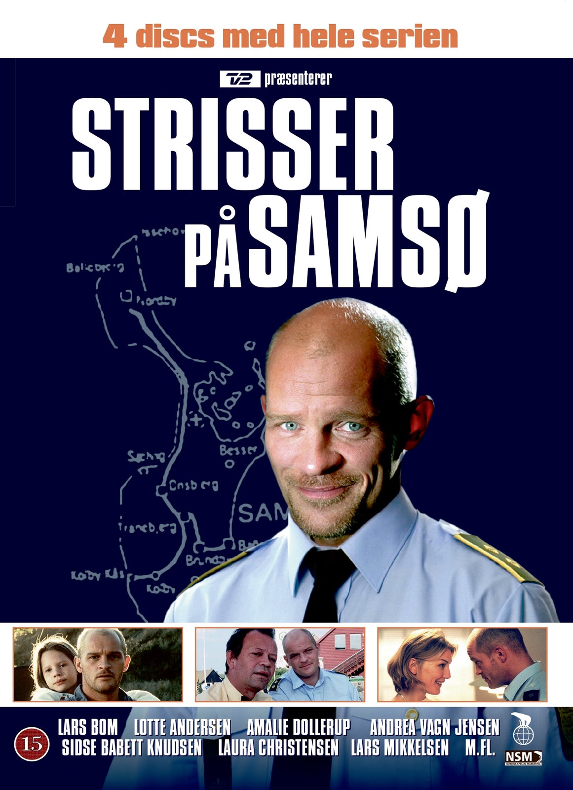 Strisser på Samsø - Hele serien (4-disc), instruktør Eddie